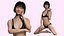 Asian Woman Perfect Base Shape V2 3D model