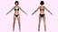Asian Woman Perfect Base Shape V2 3D model