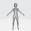 Asian Woman Perfect Base Shape V2 3D model