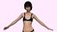 Asian Woman Perfect Base Shape V2 3D model