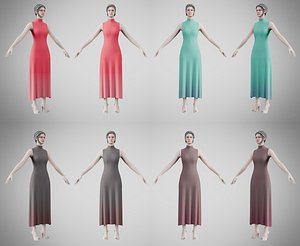 Dress 56 Summer Collection Vol 1 Collection 7 3D