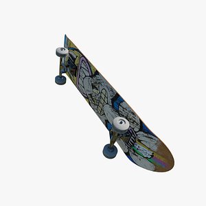 Skateboard 3D model