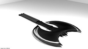 Battle Axe - Ninja Trowing Axe
