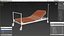 Hospital Bed with Mattress 30 Degrees