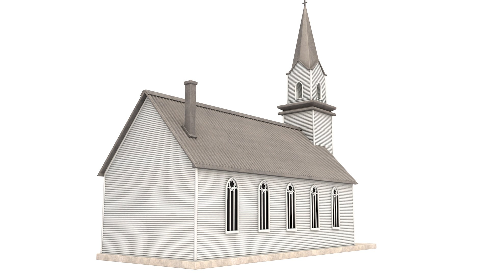 Wooden Church 3D Model - TurboSquid 1983334