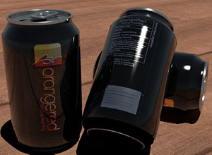 3d tin can