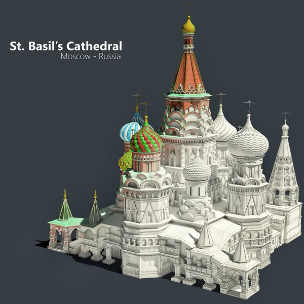 Saint Basils Cathedral 3D Models for Download | TurboSquid