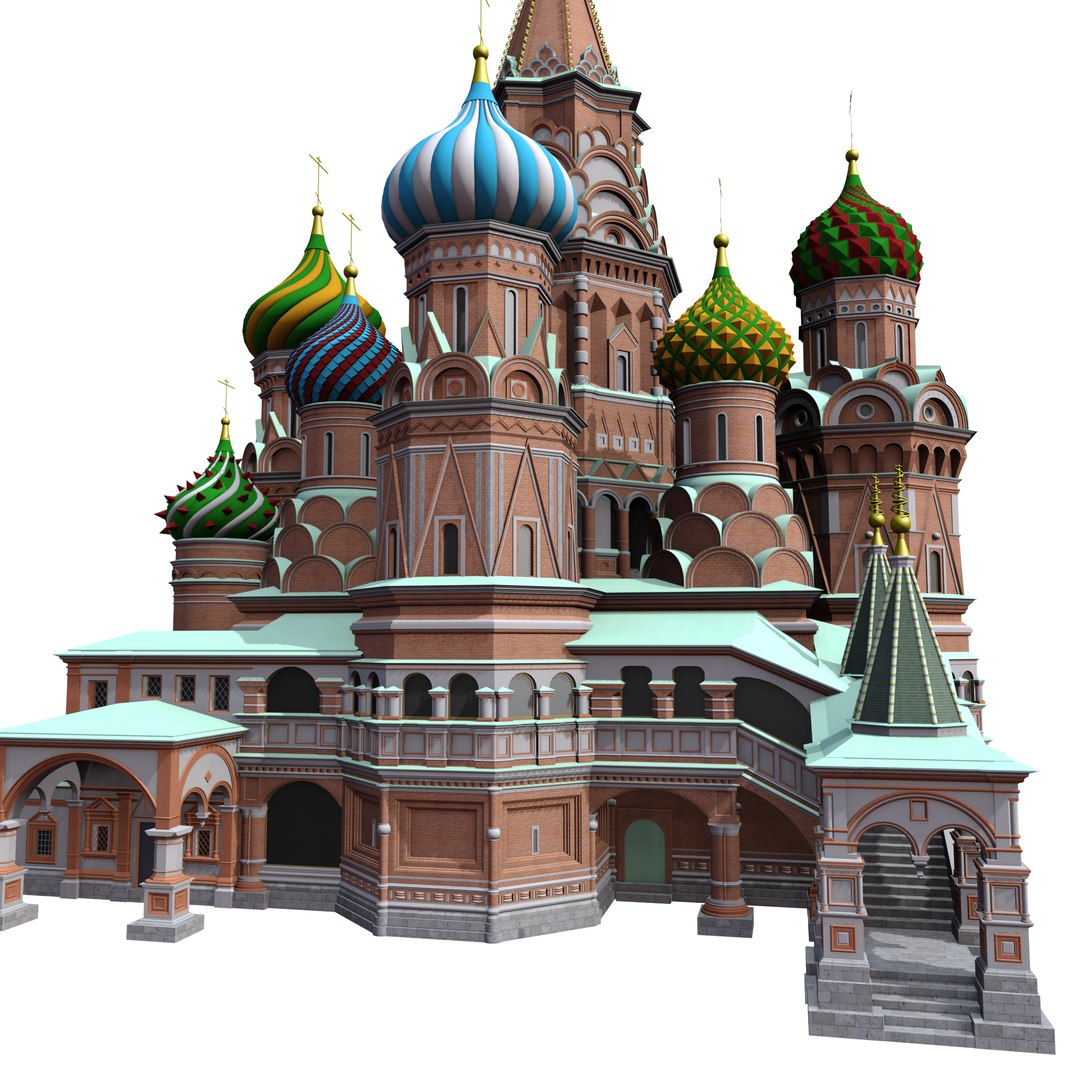 3D St Basil S Cathedral - TurboSquid 1285213