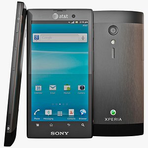 sony xperia ion cellphone obj