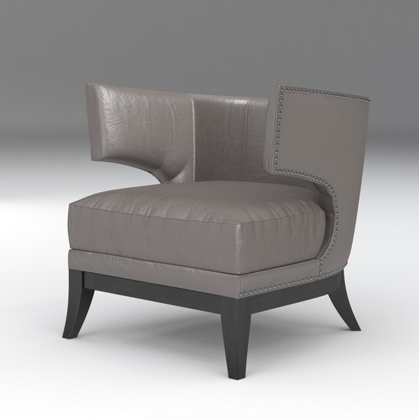 3D grey studded modern model