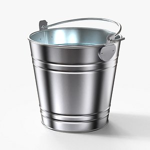 Heavy Duty Galvanised Steel Metal Bucket