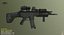 Game Ready FN SCAR-L-CQC Assault Rifle with LOD's
