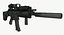 Game Ready FN SCAR-L-CQC Assault Rifle with LOD's