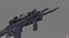 Game Ready FN SCAR-L-CQC Assault Rifle with LOD's