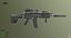 Game Ready FN SCAR-L-CQC Assault Rifle with LOD's