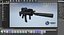 Game Ready FN SCAR-L-CQC Assault Rifle with LOD's