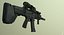 Game Ready FN SCAR-L-CQC Assault Rifle with LOD's