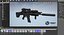 Game Ready FN SCAR-L-CQC Assault Rifle with LOD's
