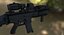 Game Ready FN SCAR-L-CQC Assault Rifle with LOD's