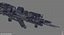 Game Ready FN SCAR-L-CQC Assault Rifle with LOD's