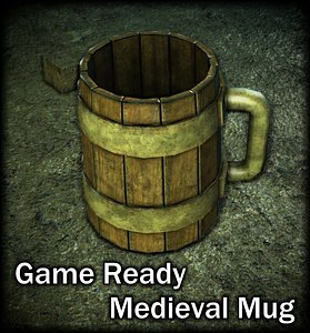 3ds ready medieval mug