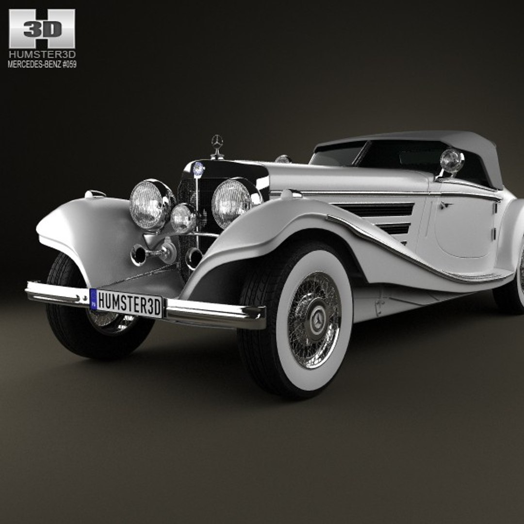 3d mercedes benz 500k