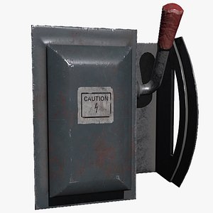 Animated Electrical Switch with Lever model