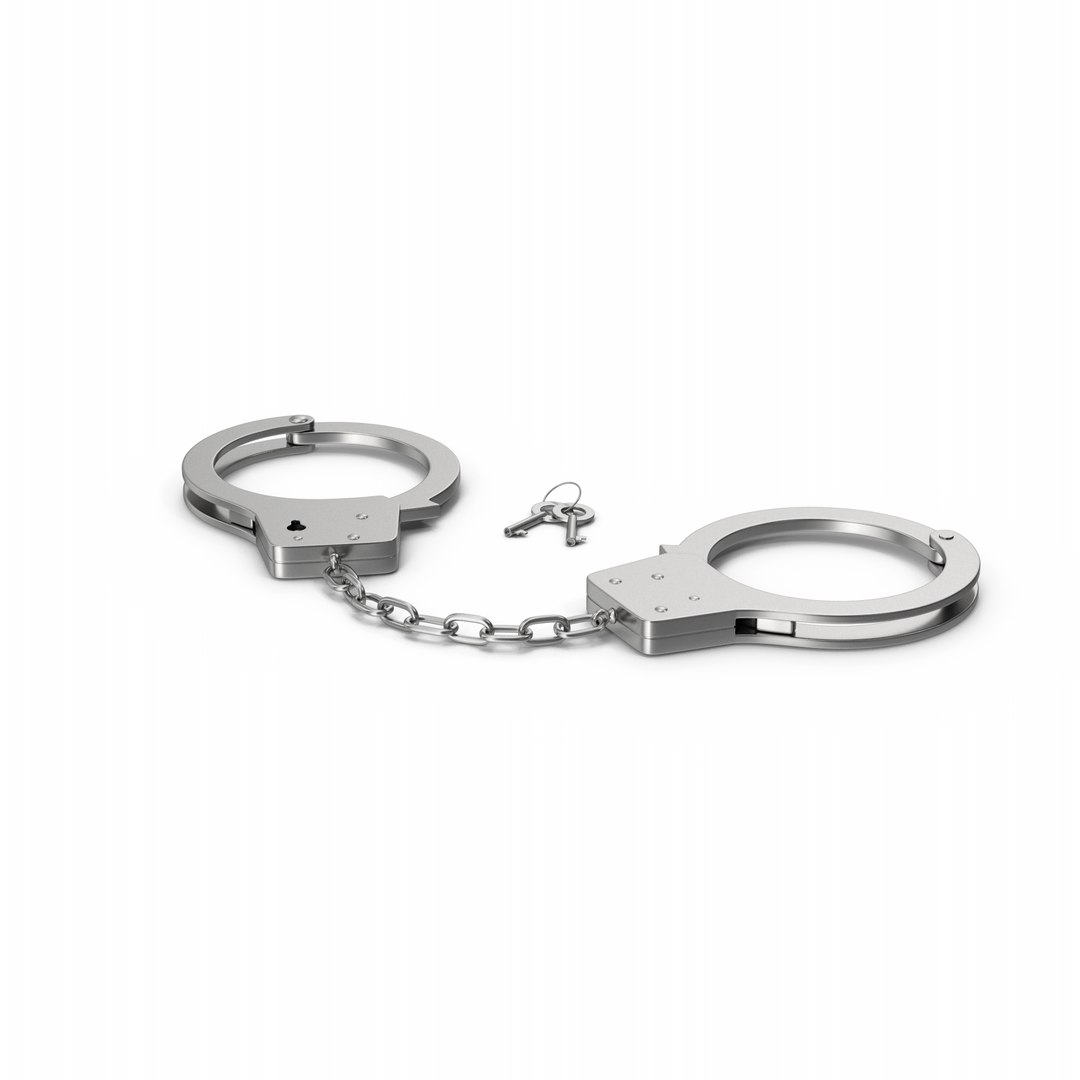 Handcuffs And Keys 3D - TurboSquid 2156542