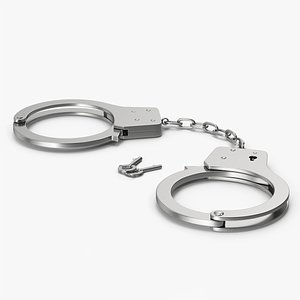 Handcuffs And Keys 3D