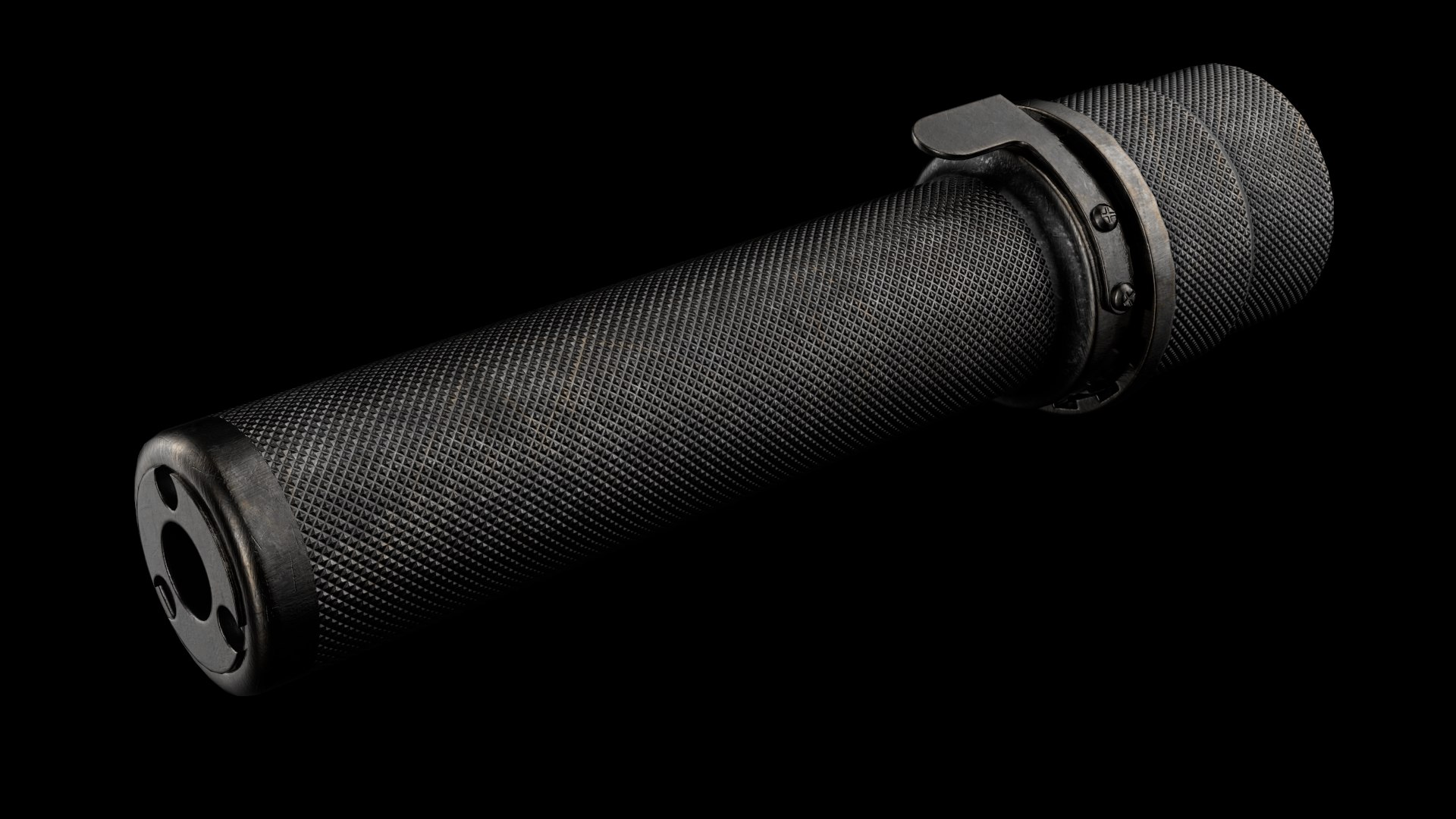 3D AK PBS-01 Silencer Suppressor Kalashnikov Assault Rifle Game Ready ...