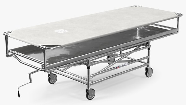 modelo 3d Covered Cadaver Gurney CSI Jevett - TurboSquid 2016290
