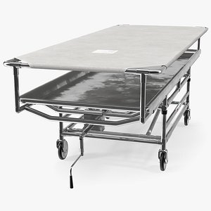 Covered Cadaver Gurney CSI Jevett