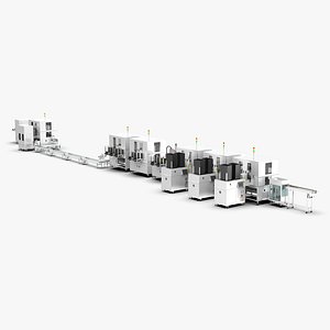 3D Automatic 8-Channel TR Component Integrated Assembly Line