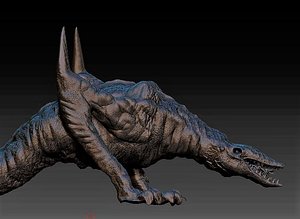 3D skull crawler