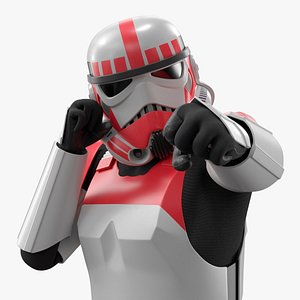 Star Wars Shock Trooper Rigged model
