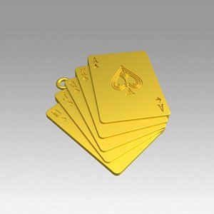 Pendant Playing card