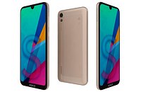 Honor 8S Gold  Low Poly