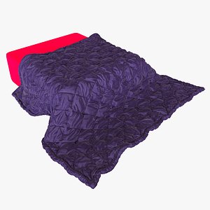 Quilted Blanket 3D model