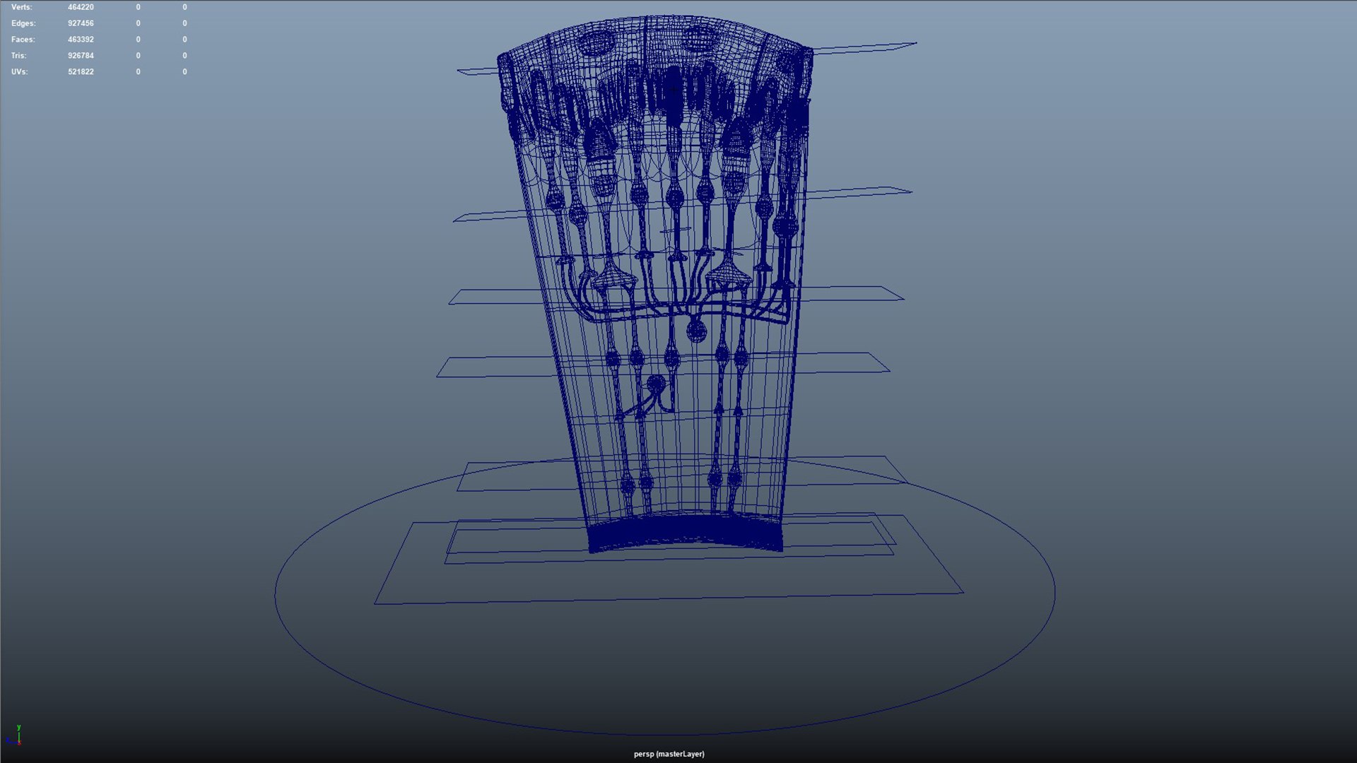 Eye Photoreceptors Rods And Cones 3D Model - TurboSquid 2192284