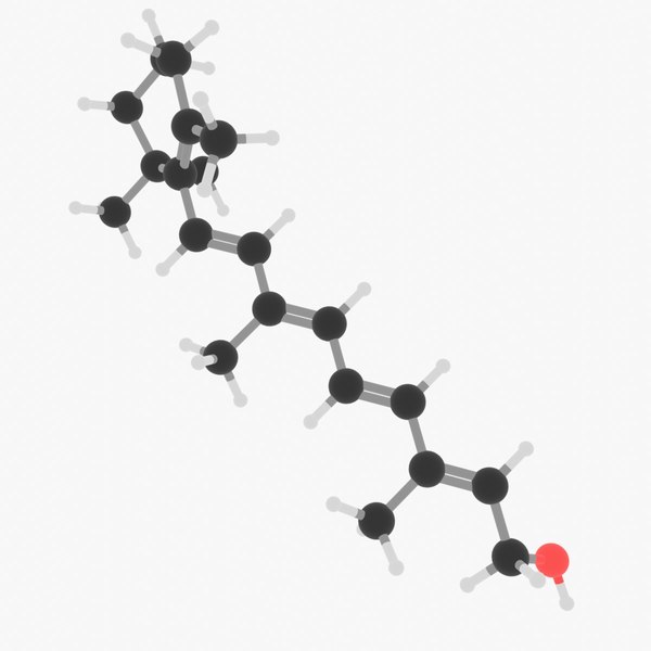 3D Vitamin A model