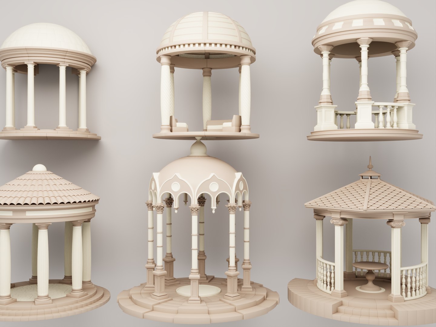 3D Ornate Garden Gazebo Pack https://p.turbosquid.com/ts-thumb/DR/dUmoEp/Jc/gazebo13/png/1783605253/1920x1080/fit_q87/c5d2392a45f6c819236edab3d89c4f72972bab87/gazebo13.jpg