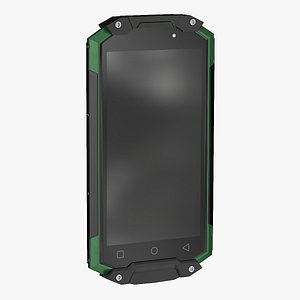 Hiking Smartphone - Middle - Low - Poly 3D model