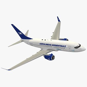 3d boeing 737-700 aerolineas argentinas