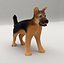 German Shepherd puppy Animated
