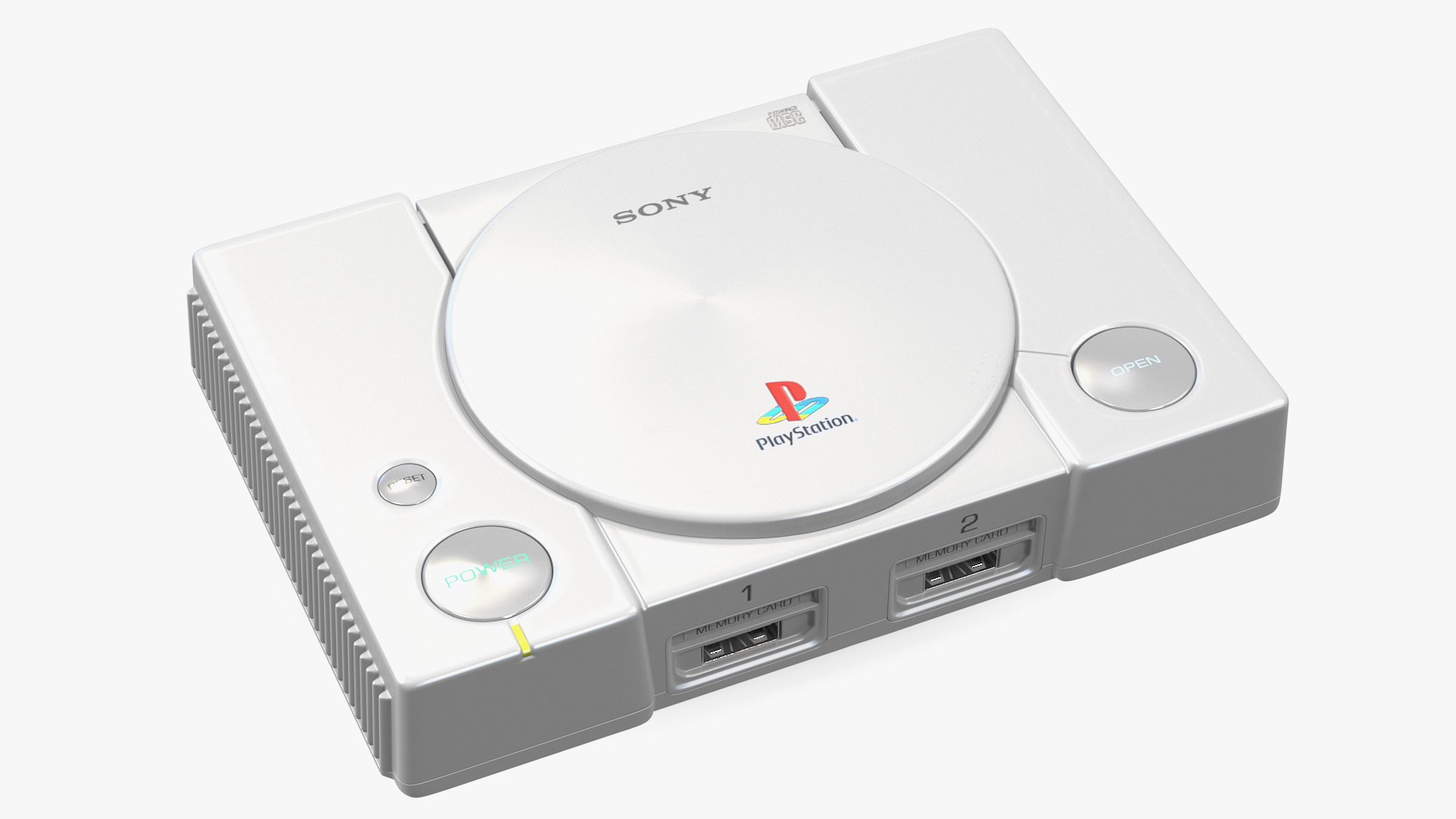 Sony Playstation Classic Gaming Console 3D model preview
