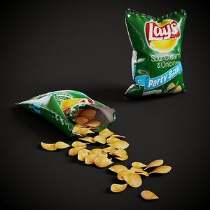 Chips Packaging 3D model