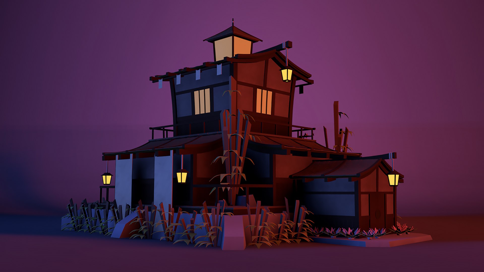 3D Samurai House https://p.turbosquid.com/ts-thumb/DR/qcT4WH/XD/preview4/jpg/1680724704/1920x1080/fit_q87/388a5f5be80beb18b5e36a81552bd628e56d80e5/preview4.jpg