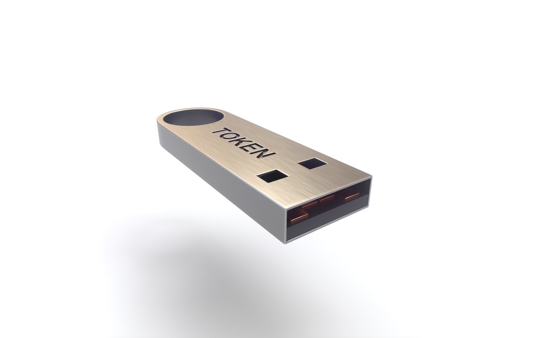 3D Token USB Key - TurboSquid 1882872