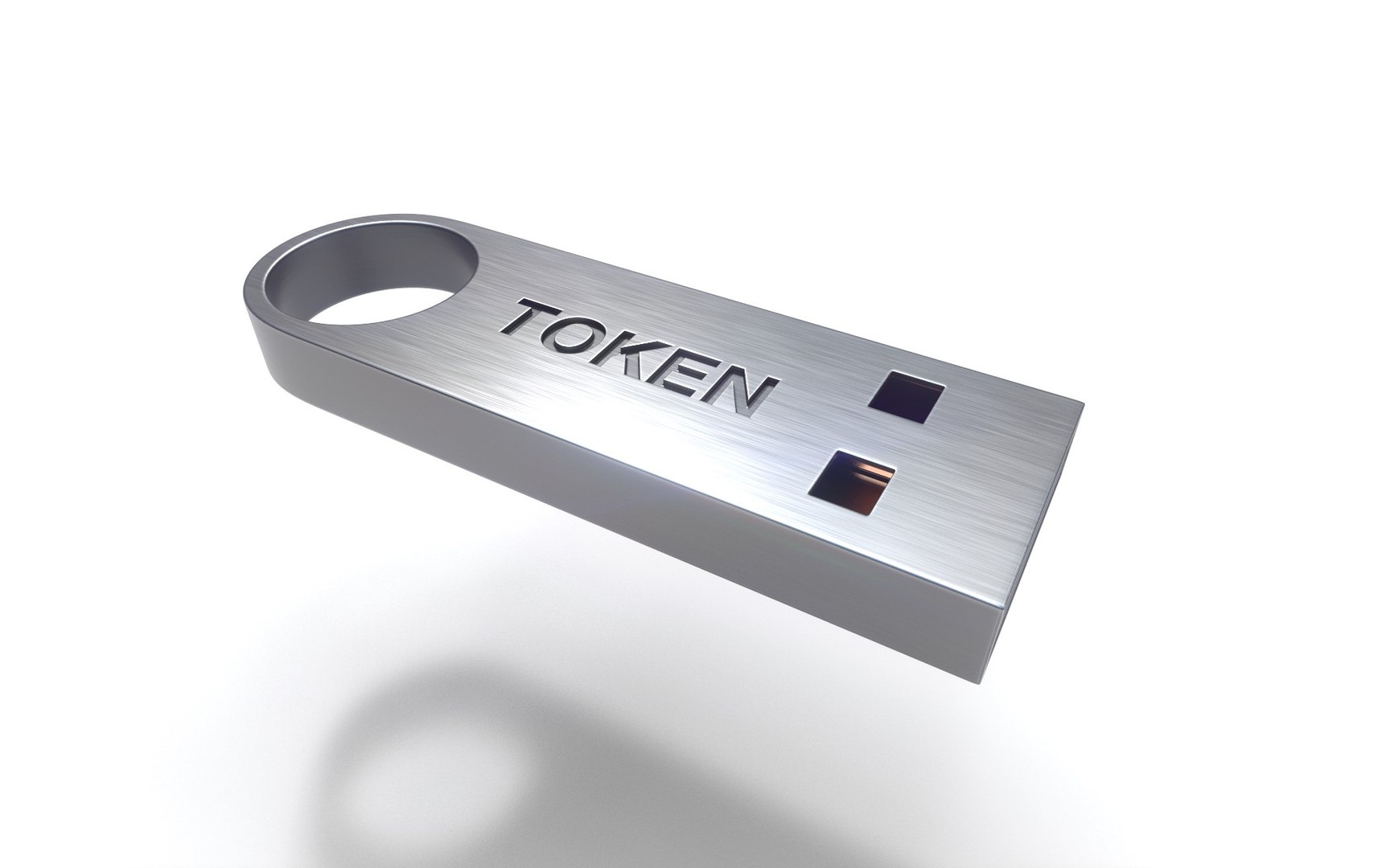 3D Token USB Key - TurboSquid 1882872