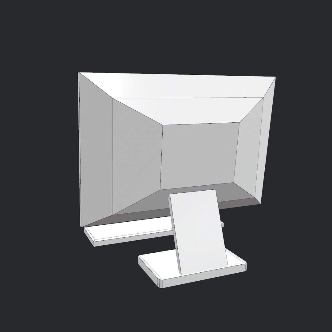 3d model monitor games